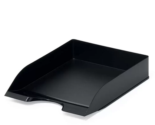 Durable DUOT1701-6720-60 Opaque Document Tray- 1 Tier,Black