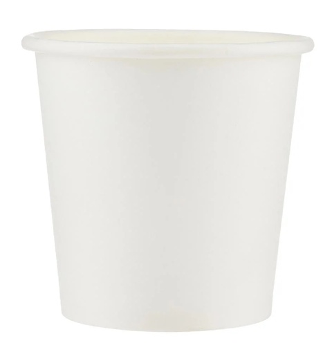 ADY PG04 Single Wall Paper Cups , White , 6.5oz ( 1000pcs)