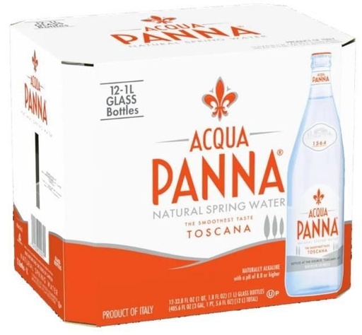 Acqua Panna Mineral Water Plastic Bottles (12x1L)