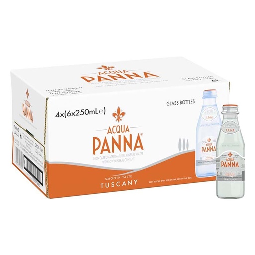 Acqua Panna Mineral Water Plastic Bottles (24x500mL)