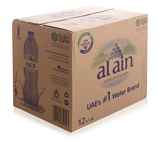 Al Ain Drinking Water 1.5L (Case of 12)