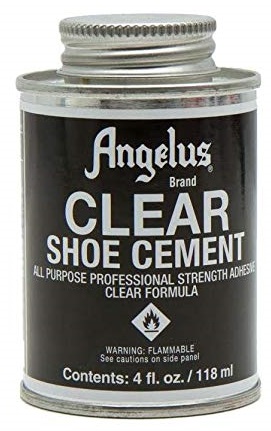 Angelus Shoe Contact Cement All Purpose Glue Clear 4oz
