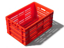 Palletco Ventilated Crate 600x400x350MM ( Assorted Colors ) NO LID 84L