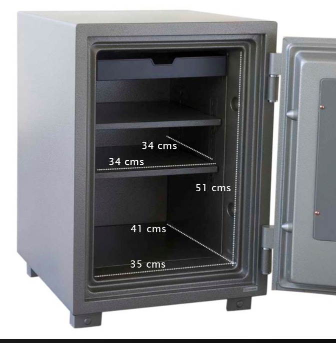 MAF Secure 105 Fire Safe with Dial and Key 127Kgs
