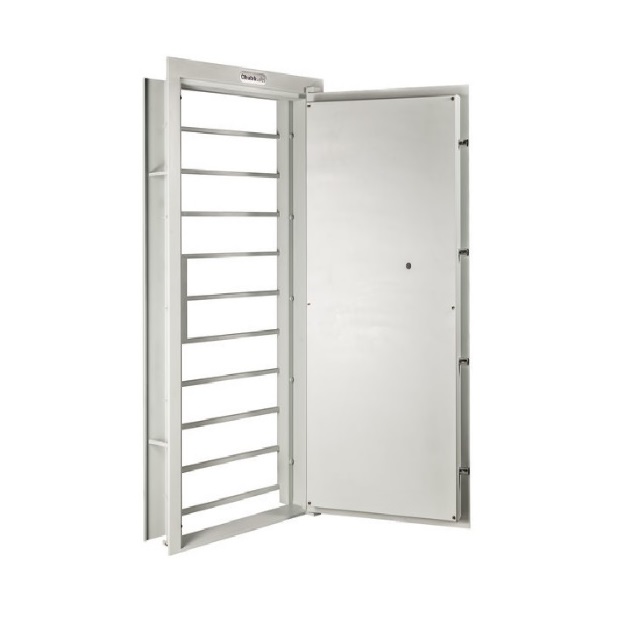 Chubbsafes Class B Strongroom Door Hung LEFT Non-Certified Vault Doors, Key Lock + Digital Lock