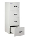 CHUBBSAFES FIRE FILE FIRE RESISTANT DOCUMENT PROTECTION CABINET 31" - 4 DRAWERS - 2H
