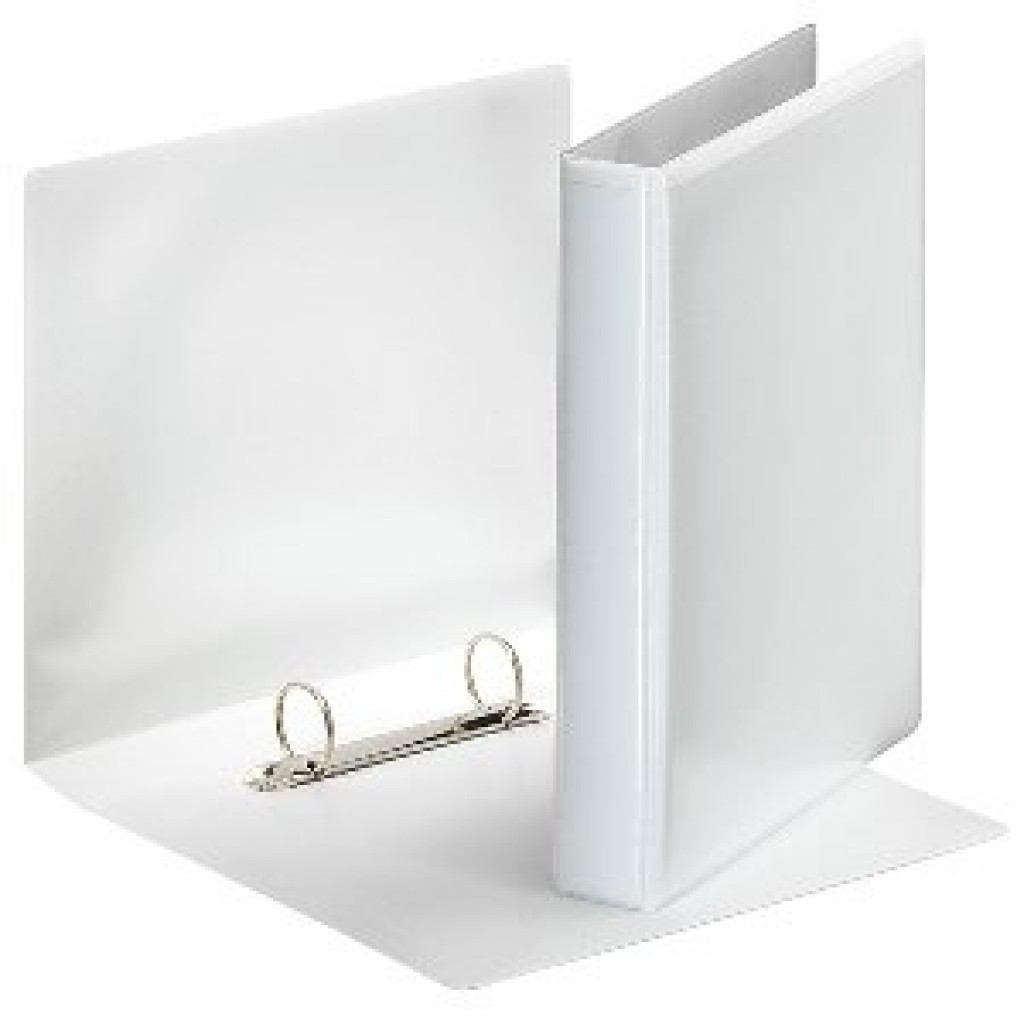 Foldex RB404 4-Ring Binder, 1.5 Inch ,White