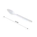 Falcon Disposable Spoons , White ( Pack of 50)