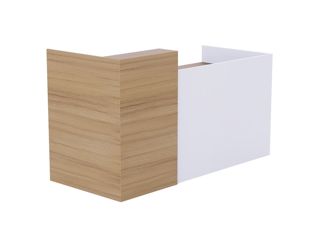 MHM White-Coco Bolo RD-2 Reception Desk 180 cm
