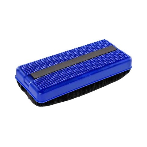 Maxi Magnetic Whiteboard Eraser Blue (Pack of 12)