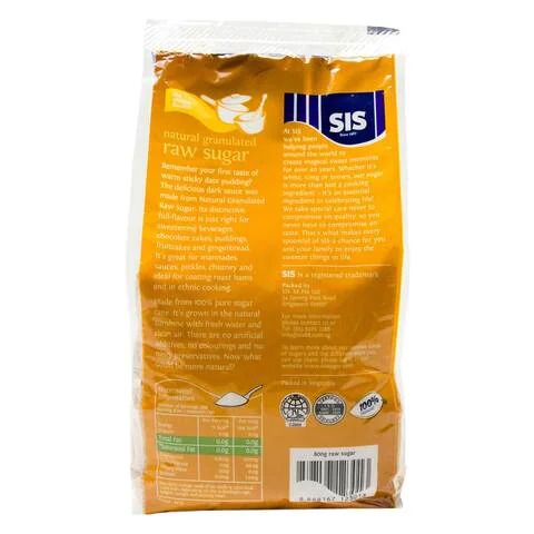 SIS Raw Sugar 1 Kg