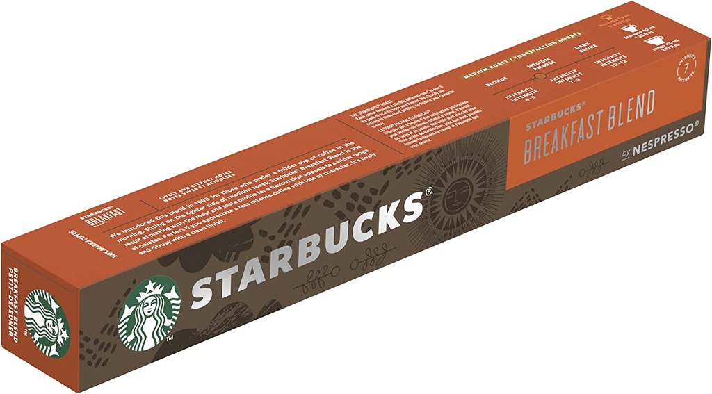 Starbucks Breakfast Blend Coffee Capsules