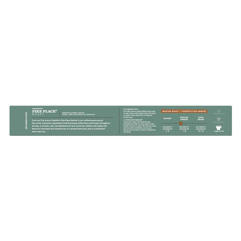 Starbucks Pike Place Roast Lungo Coffee Capsules