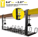 TIOKKSS Under Desk Cable Management Tray (Usually Ships within 7-10 days)