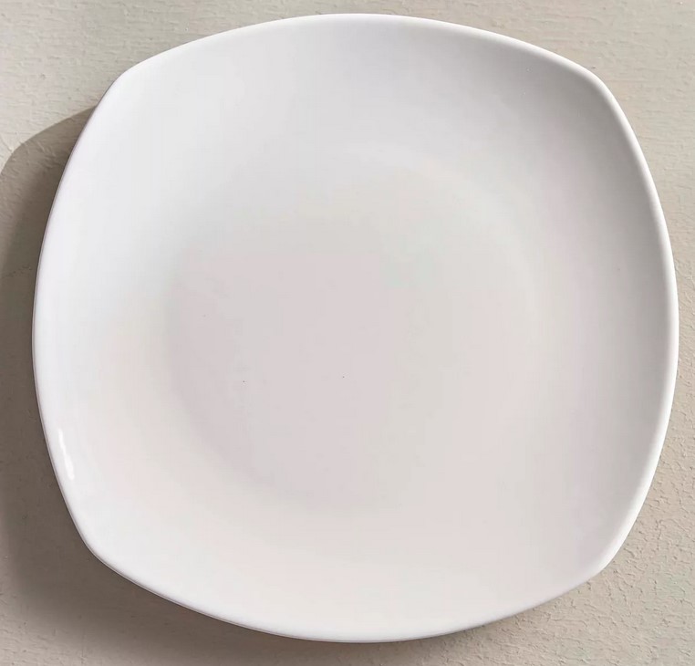 HCenter Ceramic Dinner Plate - 26 cm (Diameter) Assorted Colors