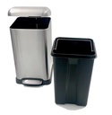 FLORET Stainless Steel Pedal Waste Bin , 30Liters