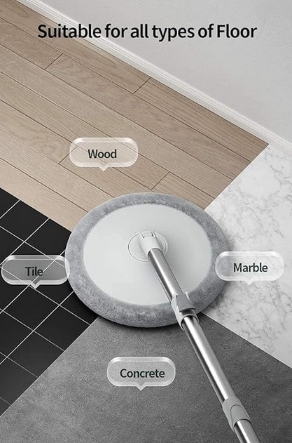 AMZ Spin Floor Mop and Bucket Set