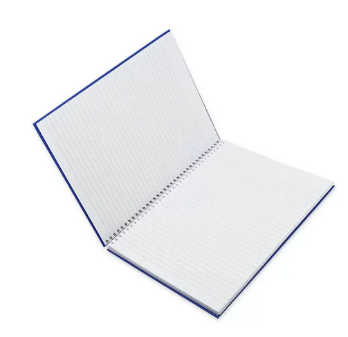 FIS FSNBSA4SLIPPAST Single Ruled Spiral Hard Cover 100 sheets A4 Notebook - Assorted Colors (Pack of 6)