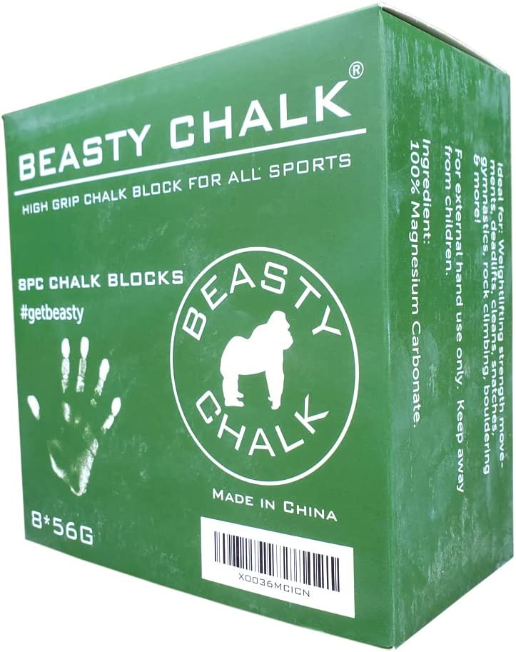 Beasty Chalk Block for Gym (2oz block - 1pack only)