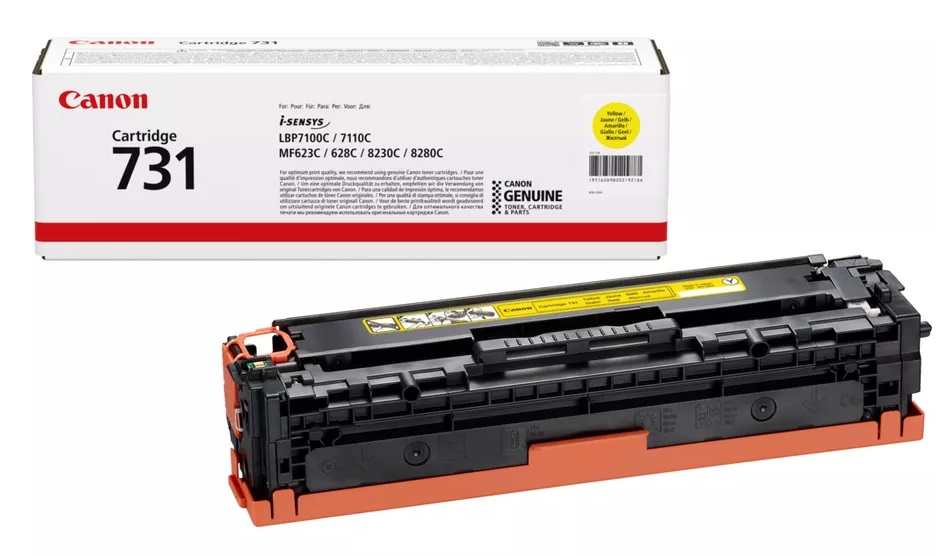 Canon 731Y Laser Toner Cartridge - Yellow