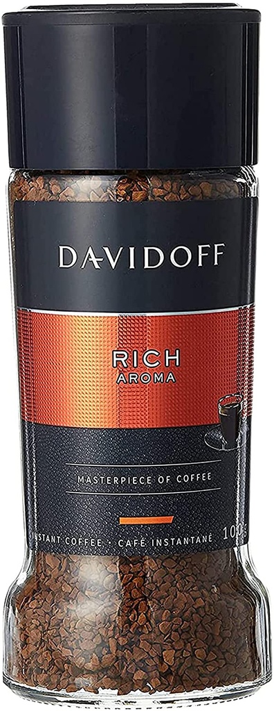 Davidoff Rich Aroma Instant Coffee 100g (Vivid and Spicy)