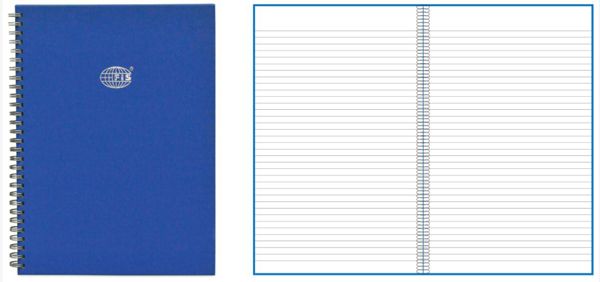 FIS FSMNA42QSB Spiral Binding Manuscript Book - 2QR, A4