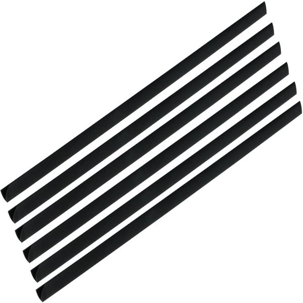 FIS FSPG05-BK Plastic Sliding Bar 5mm,Black ( Box of 100 )