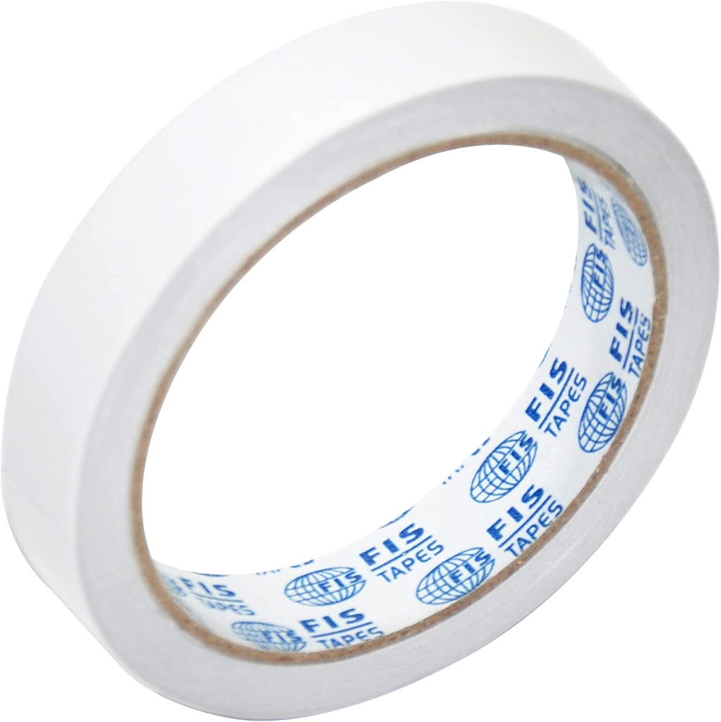 FIS FSTA3/4X15DS Double Sided Tape, 3/4 x 15 Yards (Pack of 16)