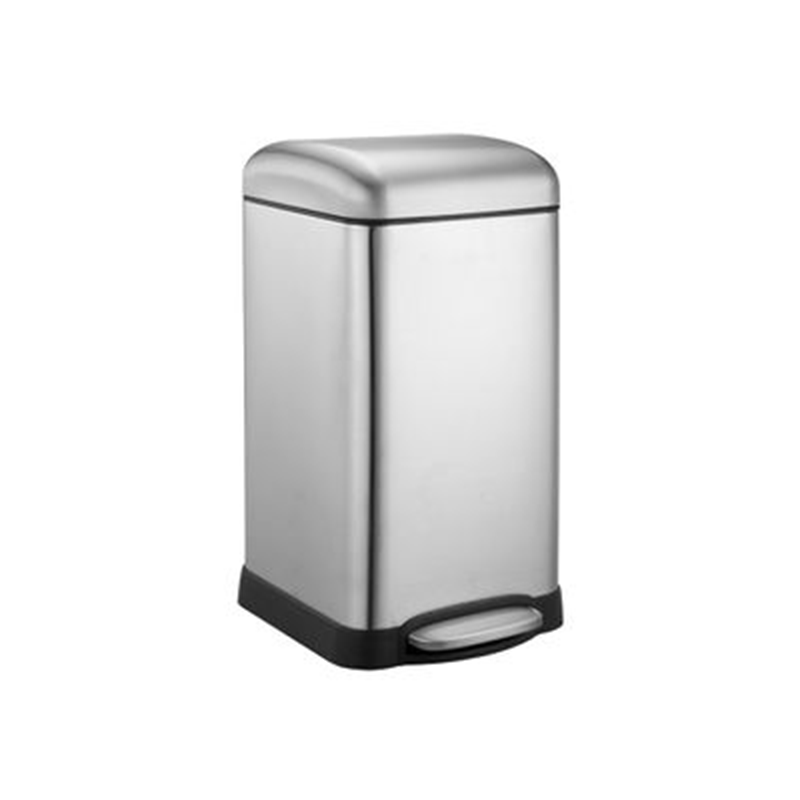 FLORET Stainless Steel Pedal Waste Bin , 12Liters