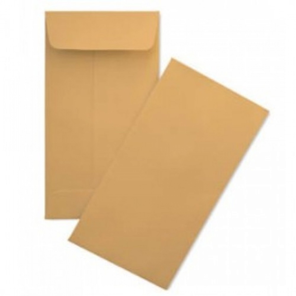 HISPAPEL Peal & Seal Brown Envelope, (9x4 in) , 115x225 mm (Pack of 50) , (DL) Cheque size