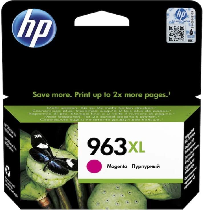 HP 963XL High Yield Original Ink Cartridge, Magenta (3JA28AE)