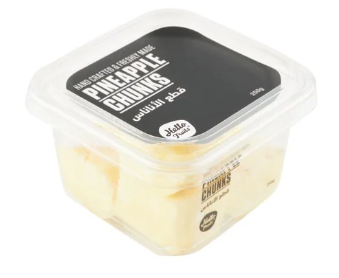 Hello Fruits Pineapple Chunk Small 250 gm
