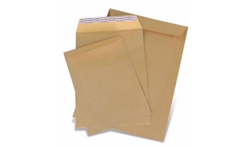 Hispapel HM16120DEX ,12x10 (A4) Manila Envelope ,120gsm (Brown) Pack of 50