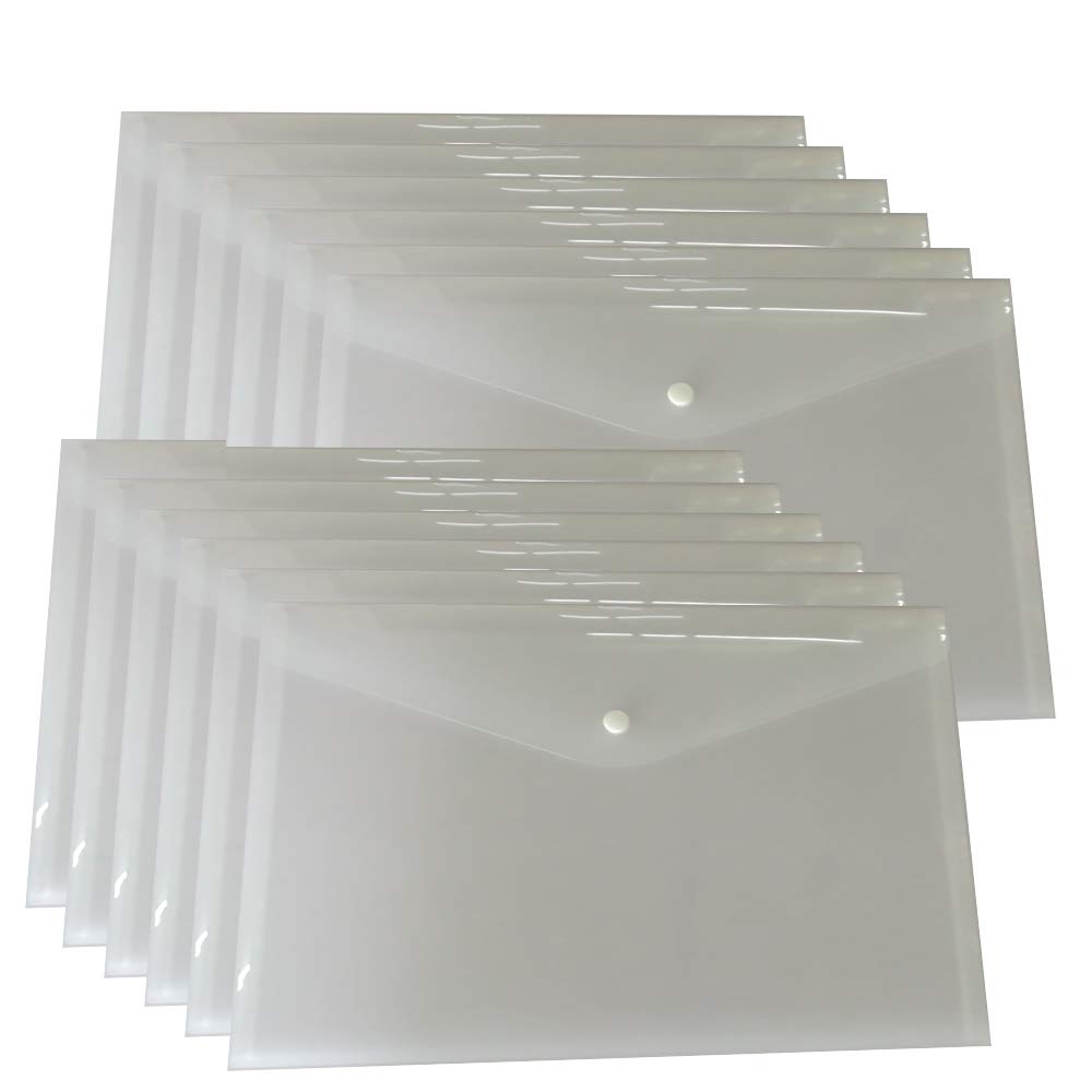 MAXI Plastic Envelope - A4, Clear(Pack of 10)