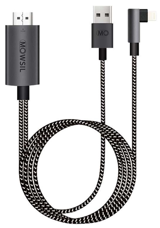 MOWSIL LIGHTNING TO HDMI Cable, 2 meters