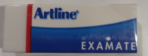 ARTLINE EXAMATE EER22 Dust Free Eraser, White (Pack of 20)