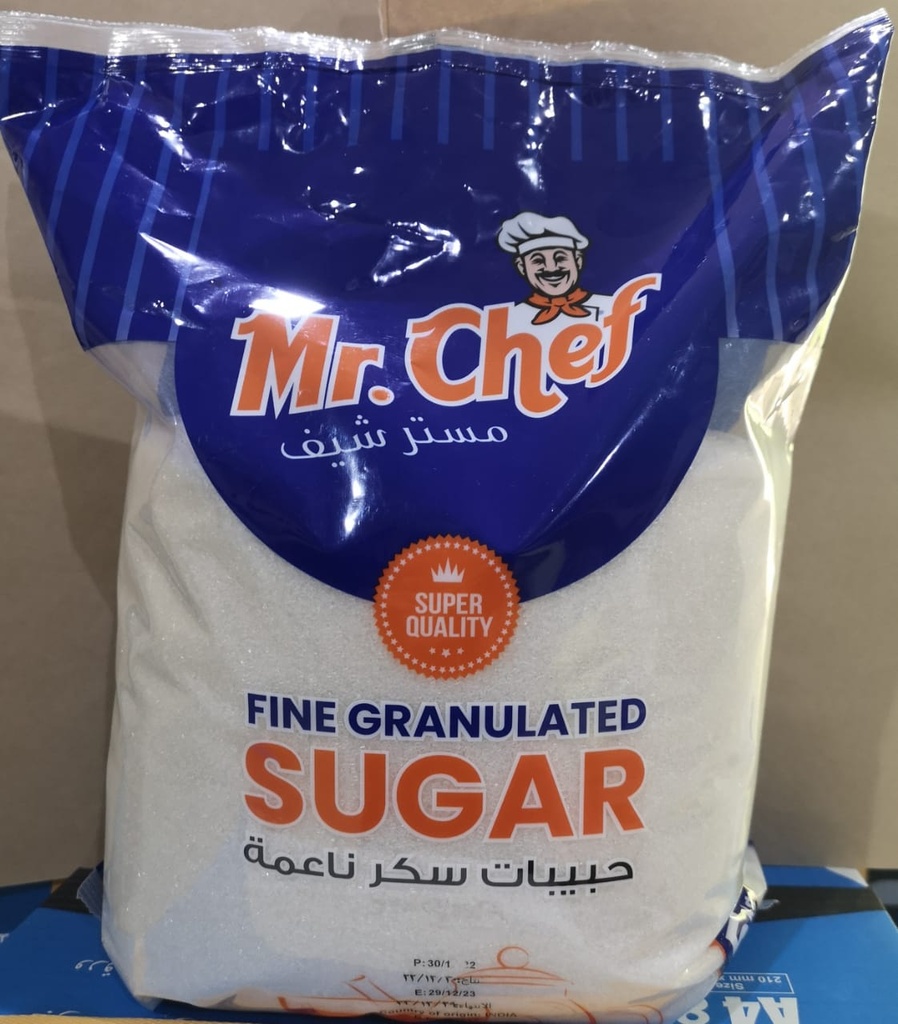 Mr. Chef Fine Granulated Sugar 5KG