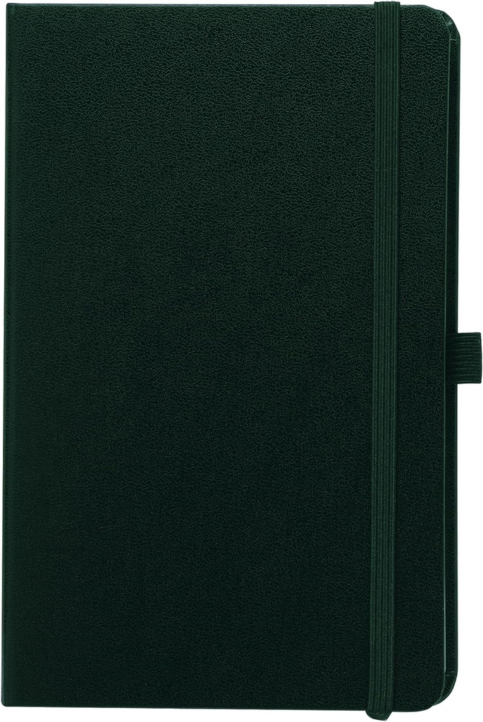 Deli 3347 Concise Notebook , A5 , With Elastic Leather Cover Assorted Colors