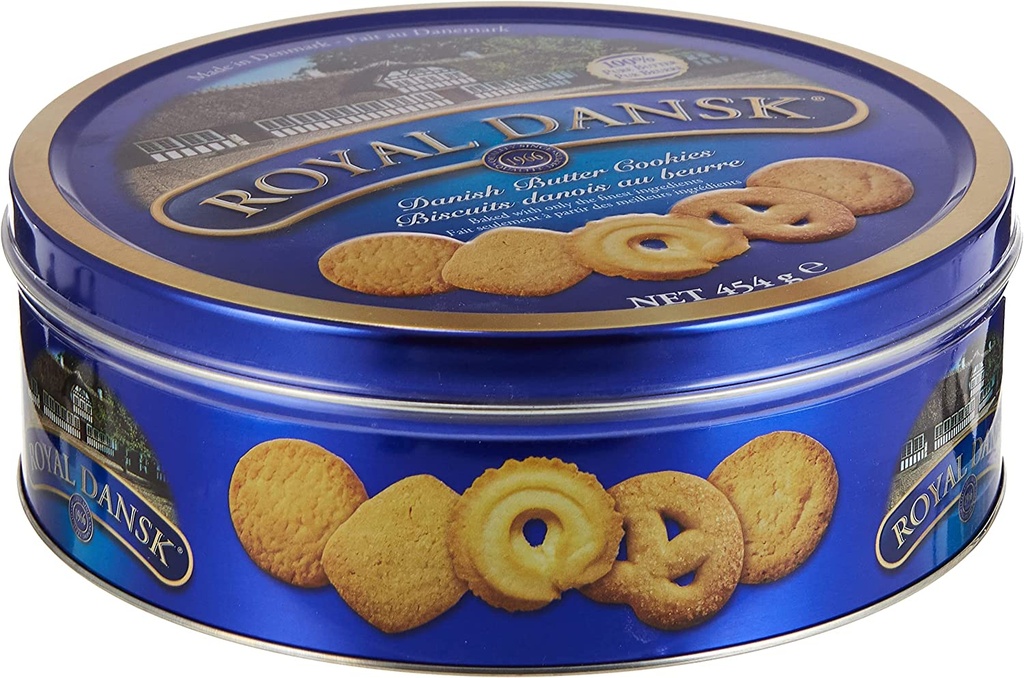 Royal Dansk Danish Butter Cookies, 454 gm