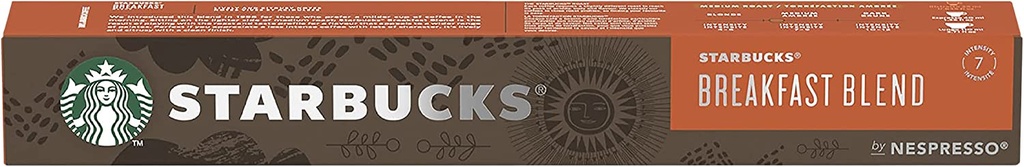 Starbucks Breakfast Blend Coffee Capsules ( 10 Capsules)
