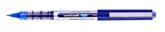 Uni-ball UB-150 Eye Micro Rollerball Pen, 0.5mm, Blue (Pack of  12)