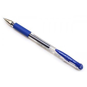 Uni-ball UM-151 Signo Gel Pen - Dx,Blue, (Pack of 12) 0.7mm