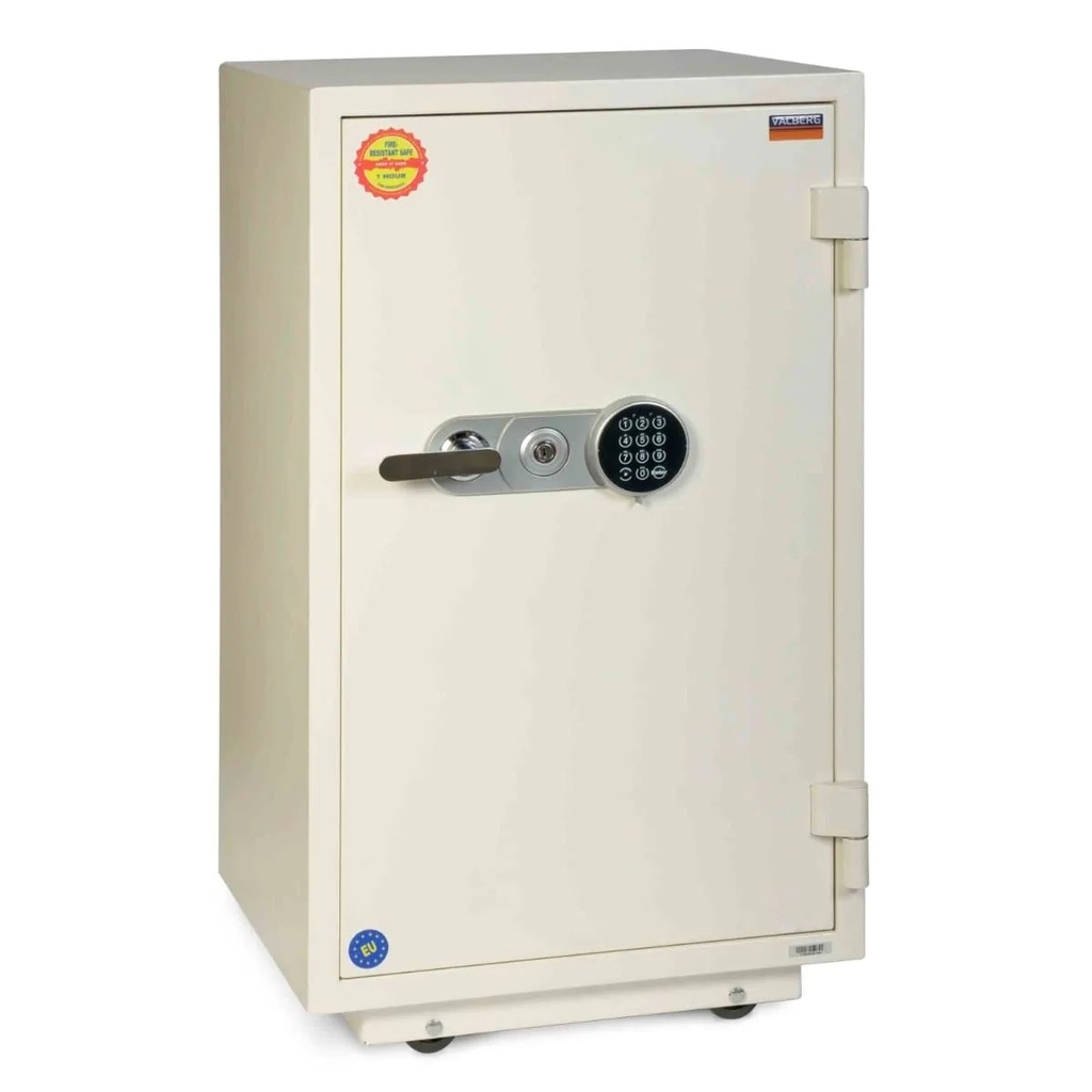 Valberg FRS 93 T-EL Fire Resistant Safe, 1 Digital + 1 Keylock