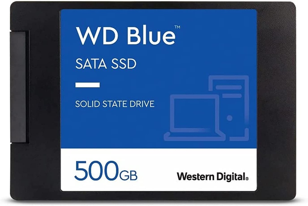 Western Digital WDS500G2B0A Blue 500GB Internal SSD 2.5"/7mm