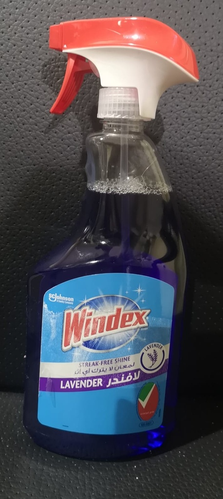 Windex  Window & Glass Cleaner Lavander ,750ml