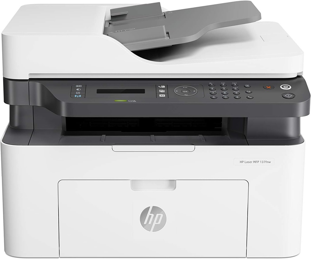 HP MFP 137fnw Multifunction Laser Printer (4ZB84A)