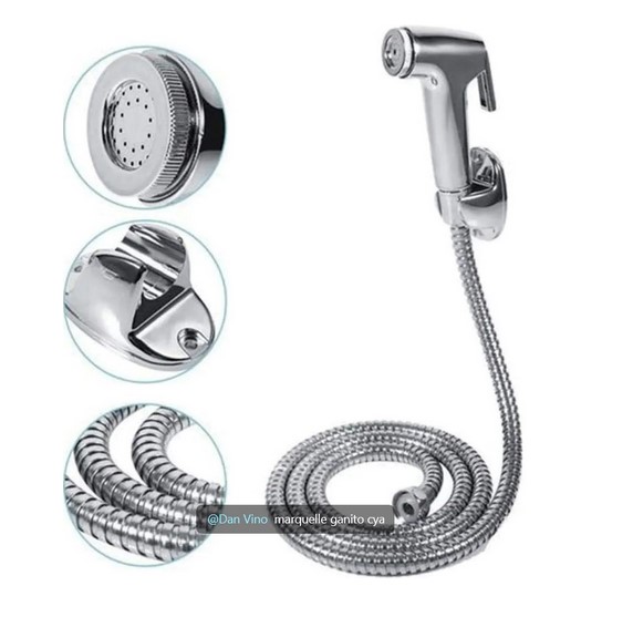 Home Pro 3PCS Handheld Toilet Bidet Shattaf set