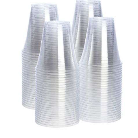 ADY Plastic Cups , Clear , 8oz ( Pack of 50)