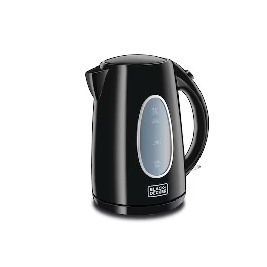 Black+Decker JC69-B5 Concealed Coil Electric Kettle 1.7L 2200W Black