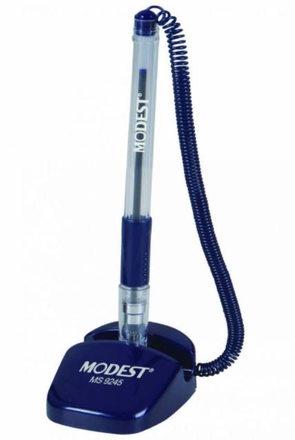 MODEST Desk Pen Stand (Counter Pen) - Blue